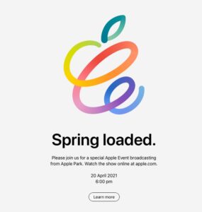 spring_loaded Apple event